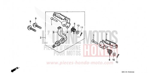 MARCHE XR250RN de 1992